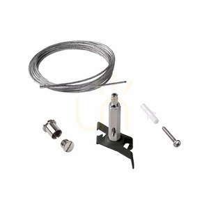 Pendelkit Ideallux LINK Trimless svart aluminium 5 m 243238 1 Pendelkit Ideallux LINK Trimless svart aluminium 5 m 243238 small 1