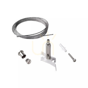 Pendelkit Ideallux LINK Trimless svart aluminium 5 m 243238 2 Pendelkit Ideallux LINK Trimless svart aluminium 5 m 243238 small 2