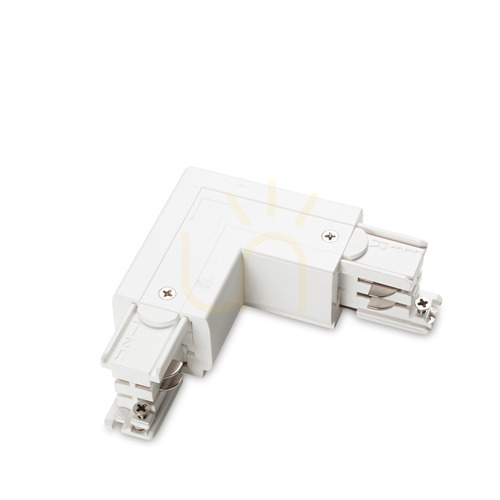 Kontrollera L-kontakt vänster Ideallux LINK Trimless On-Off vit 169705