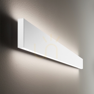 Vägglampa Ideallux Steel vit LED 3000K 120 cm dimbar 233840 small 1
