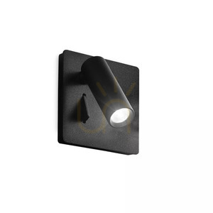 Vägglampa Ideallux LITE AP NERO svart LED 3W metall 250113 small 1