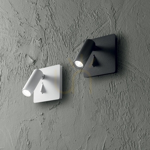 Vägglampa Ideallux LITE AP NERO svart LED 3W metall 250113 small 6