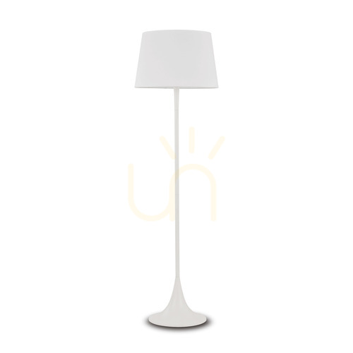 Kontrollera Stående lampa Ideallux London PT1 Bianco vit 174 cm 110233