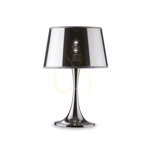 Kontrollera Bordslampa Ideallux London TL1 Big krom 032375