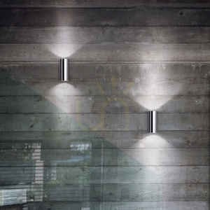 Vägglampa Ideallux LOOK AP2 svart GU10 2-ljus aluminium 095998 1 Vägglampa Ideallux LOOK AP2 svart GU10 2-ljus aluminium 095998 small 1