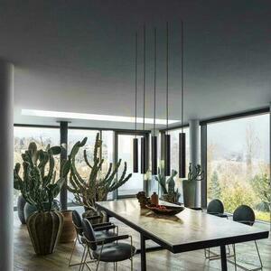 Pendellampa Ideallux LOOK SP1 D12 svart metall 158723 small 2