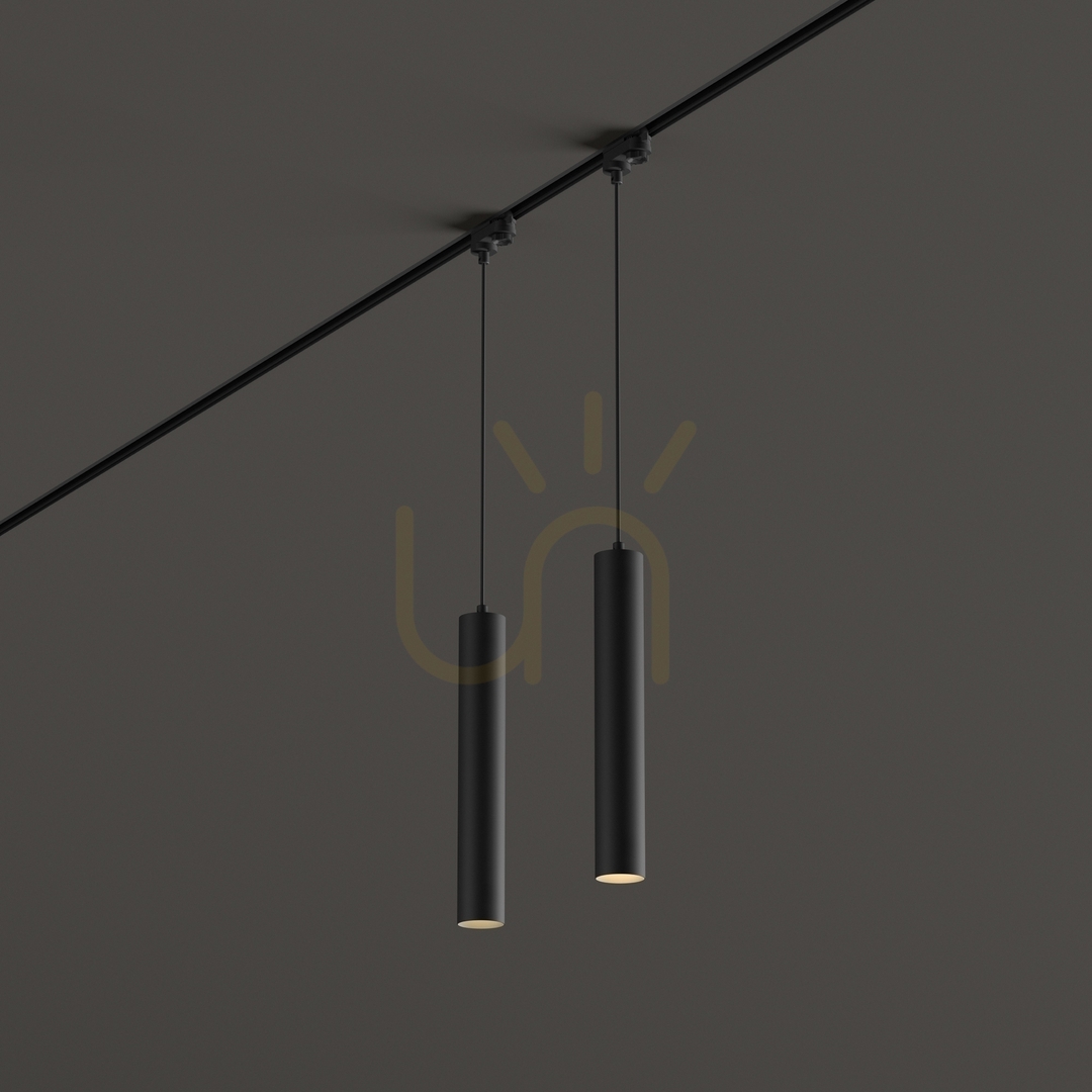 Utsikt Spårljus Ideallux Look Track svart GU10 231631 Spårljus Ideallux Look Track svart GU10 231631