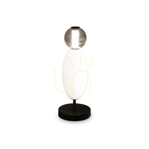 Bordslampa Ideallux LUMIERE TL vit glas/metall LED 18W 50 cm 314204 small 0