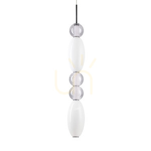 Pendellampa Ideallux LUMIERE-3 vit glas/metall 16 cm LED 39W 314174 0 Pendellampa Ideallux LUMIERE-3 vit glas/metall 16 cm LED 39W 314174 small 0