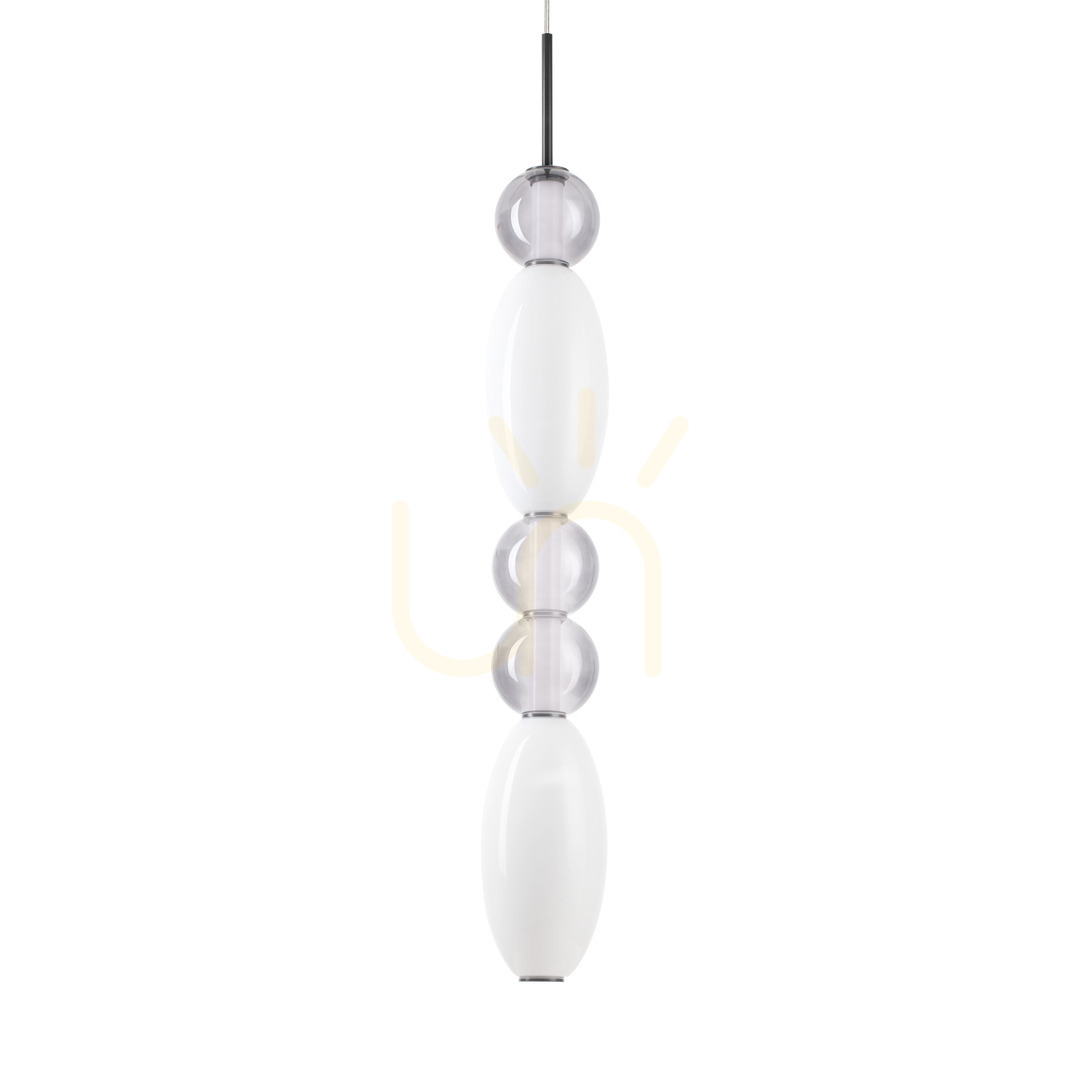 Kontrollera Pendellampa Ideallux LUMIERE-3 vit glas/metall 16 cm LED 39W 314174 Pendellampa Ideallux LUMIERE-3 vit glas/metall 16 cm LED 39W 314174