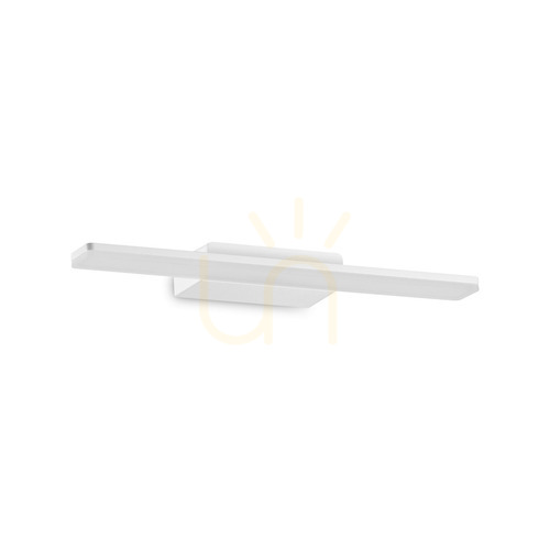 Kontrollera Utomhusvägglampa Ideallux MAKE-UP AP D45 vit LED 12W 287652
