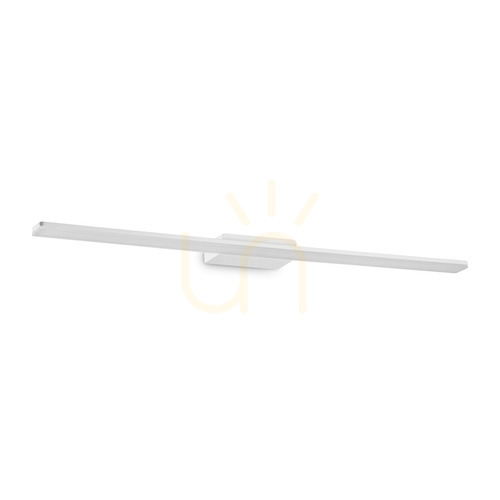 Kontrollera Vägglampa utomhus Ideallux MAKE-UP AP D90 vit LED 27W 287676