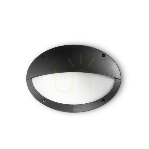Kontrollera Utomhus vägglampa Ideallux Polar vit E27 33 cm 096735