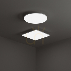 Plafond utomhus Ideallux MIB Round vit LED 30 cm 3000K 269115 small 1