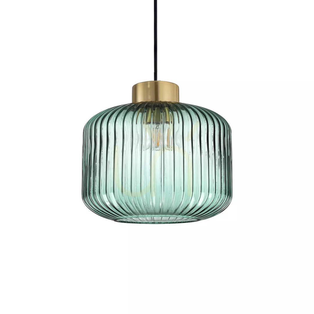 Utsikt Hänglampa Ideallux MINT SP1 Fume glas 24 cm 237398 Hänglampa Ideallux MINT SP1 Fume glas 24 cm 237398