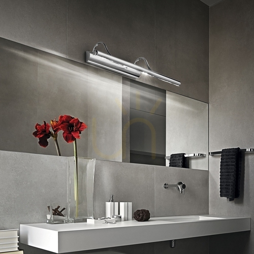 Kontrollera Vägglampa Ideallux MIRROR-10 AP4 Cromo krom 4xG9 60 cm 017303