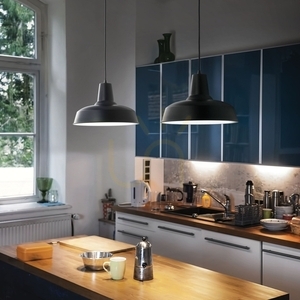 Taklampa Ideallux MOBY SP1 svart metall 35 cm 093659 1 Taklampa Ideallux MOBY SP1 svart metall 35 cm 093659 small 1