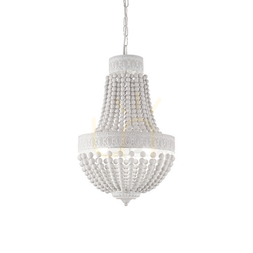Kontrollera Pendellampa Ideallux MONET SP6 vit 50 cm 162751