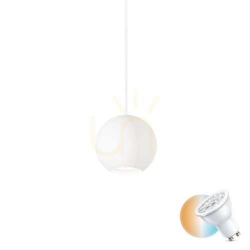 Kontrollera Taklampa Ideallux MR JACK SP1 Small vit GU10 231228