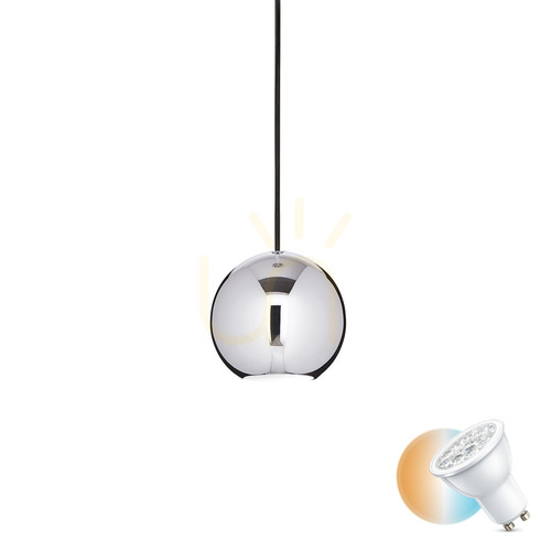 Kontrollera Taklampa Ideallux MR JACK SP1 Small krom GU10 116457