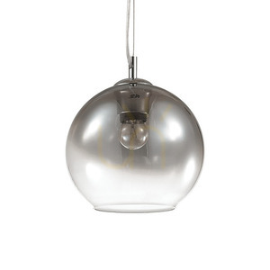 Pendellampa Ideallux NEMO SP1 D20 Cromo Sfumato krom glas 149585 small 0