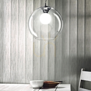 Pendellampa Ideallux NEMO SP1 D30 krom glas 149592 2 Pendellampa Ideallux NEMO SP1 D30 krom glas 149592 small 2