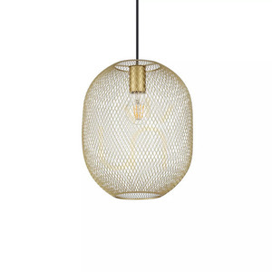 Taklampa Ideallux NET SP1 D24 328119 svart/guld Ø24,5 cm small 3