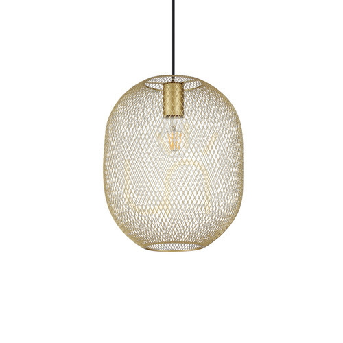 Kontrollera Taklampa Ideallux NET SP1 D24 svart/guld 317267