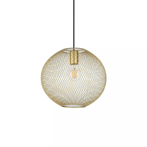 Kontrollera Taklampa Ideallux NET SP1 D29 guld 313771