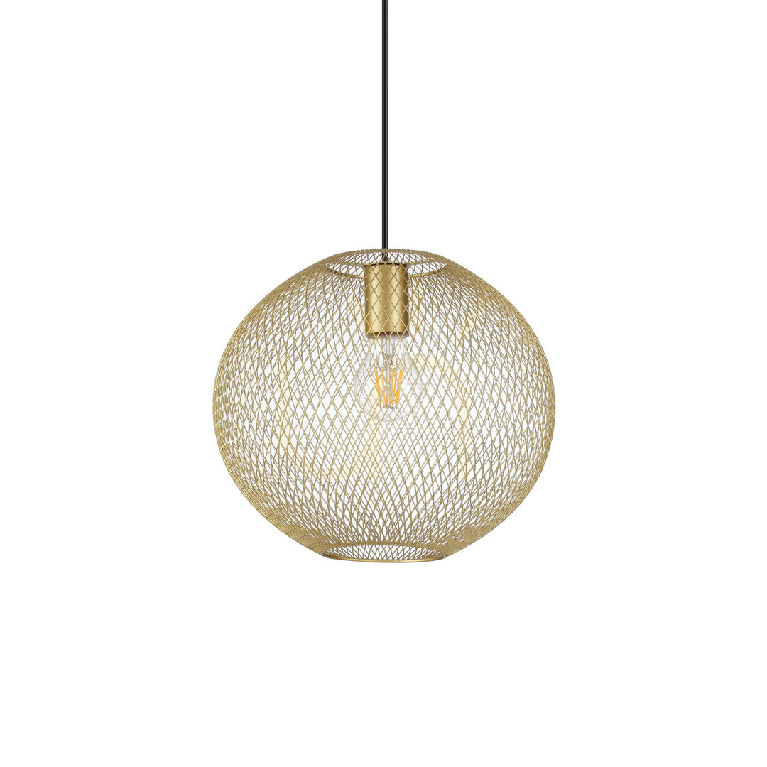 Kontrollera Taklampa Ideallux NET SP1 D29 guld 313771 Taklampa Ideallux NET SP1 D29 guld 313771