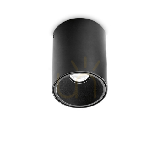 Kontrollera Plafond Ideallux NITRO Round D09 svart LED 15W 3000K 205984