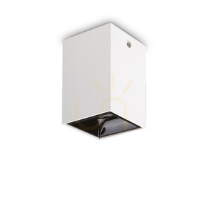 Plafond Ideallux NITRO vit LED 15W 7,5 cm 206011 0 Plafond Ideallux NITRO vit LED 15W 7,5 cm 206011 small 0