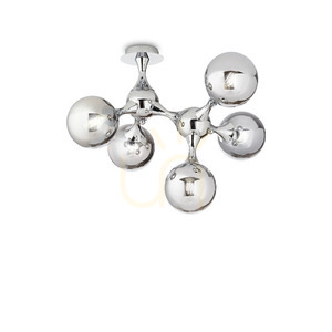 Plafond Ideallux Nodi PL5 Cromo 200484 krom 5-ljus 0 Plafond Ideallux Nodi PL5 Cromo 200484 krom 5-ljus small 0