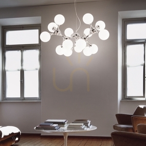 Taklampa Ideallux Nodi SP15 Bianco vit 15-ljus Ø105 cm 082073 small 3