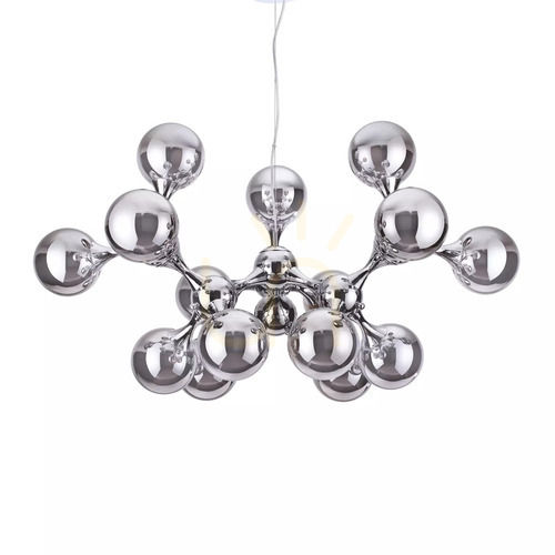 Kontrollera Taklampa Ideallux Nodi SP15 krom 105 cm 200491