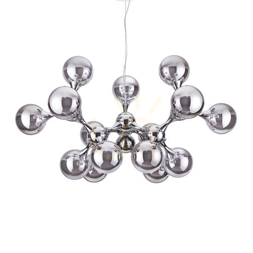 Kontrollera Taklampa Ideallux Nodi SP15 krom 105 cm 200491