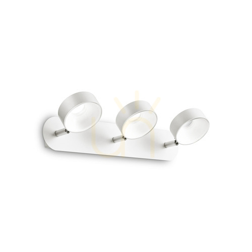 Kontrollera Plafond Ideallux OBY PL3 vit LED 18W 37 cm 196701