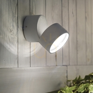 Utomhus vägglampa Ideallux Omega Round antracit LED 4000K 285467 3 Utomhus vägglampa Ideallux Omega Round antracit LED 4000K 285467 small 3