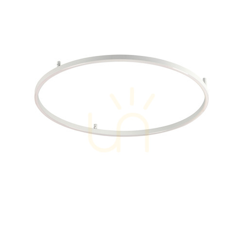 Kontrollera Plafond Ideallux Oracle Slim D90 vit LED 3000K 53W 266015