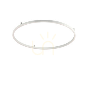 Plafond Ideallux Oracle Slim D90 vit LED 3000K 53W 266015 small 0