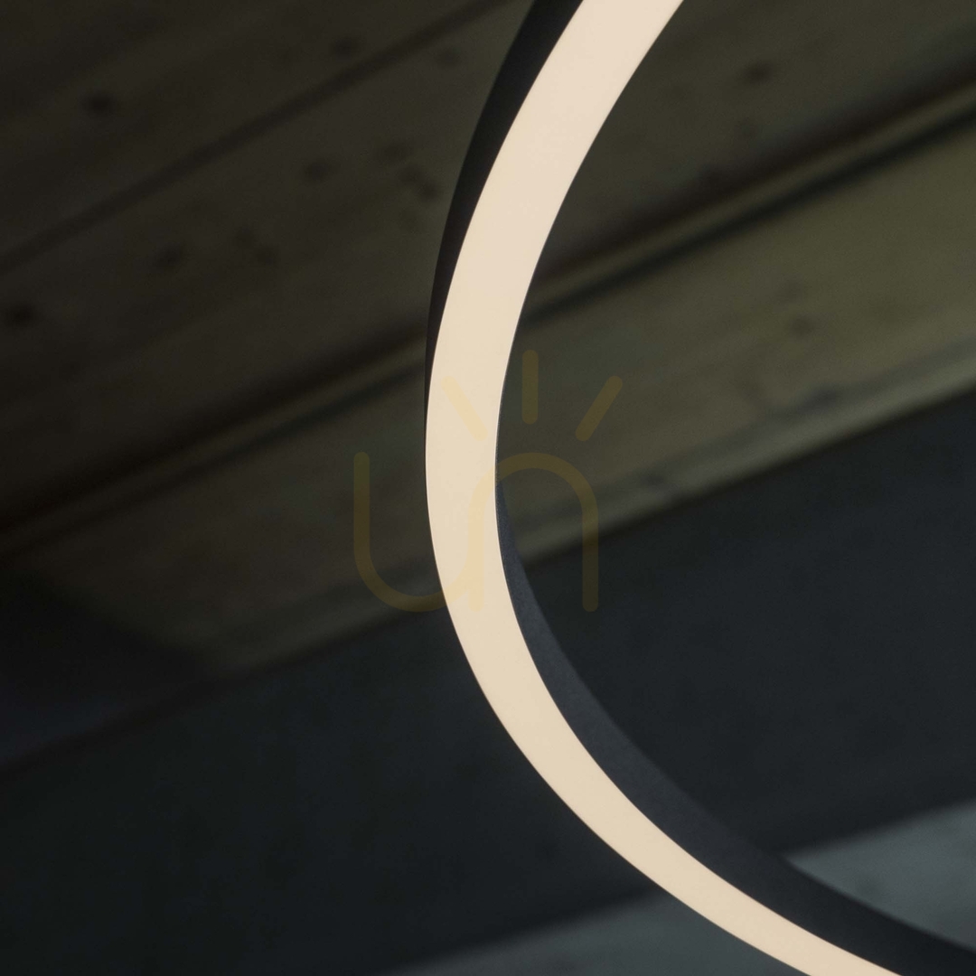 Förhandsvisning Pendellampa Ideallux Oracle Slim D090 svart LED 3000K dimbar 304427 Pendellampa Ideallux Oracle Slim D090 svart LED 3000K dimbar 304427