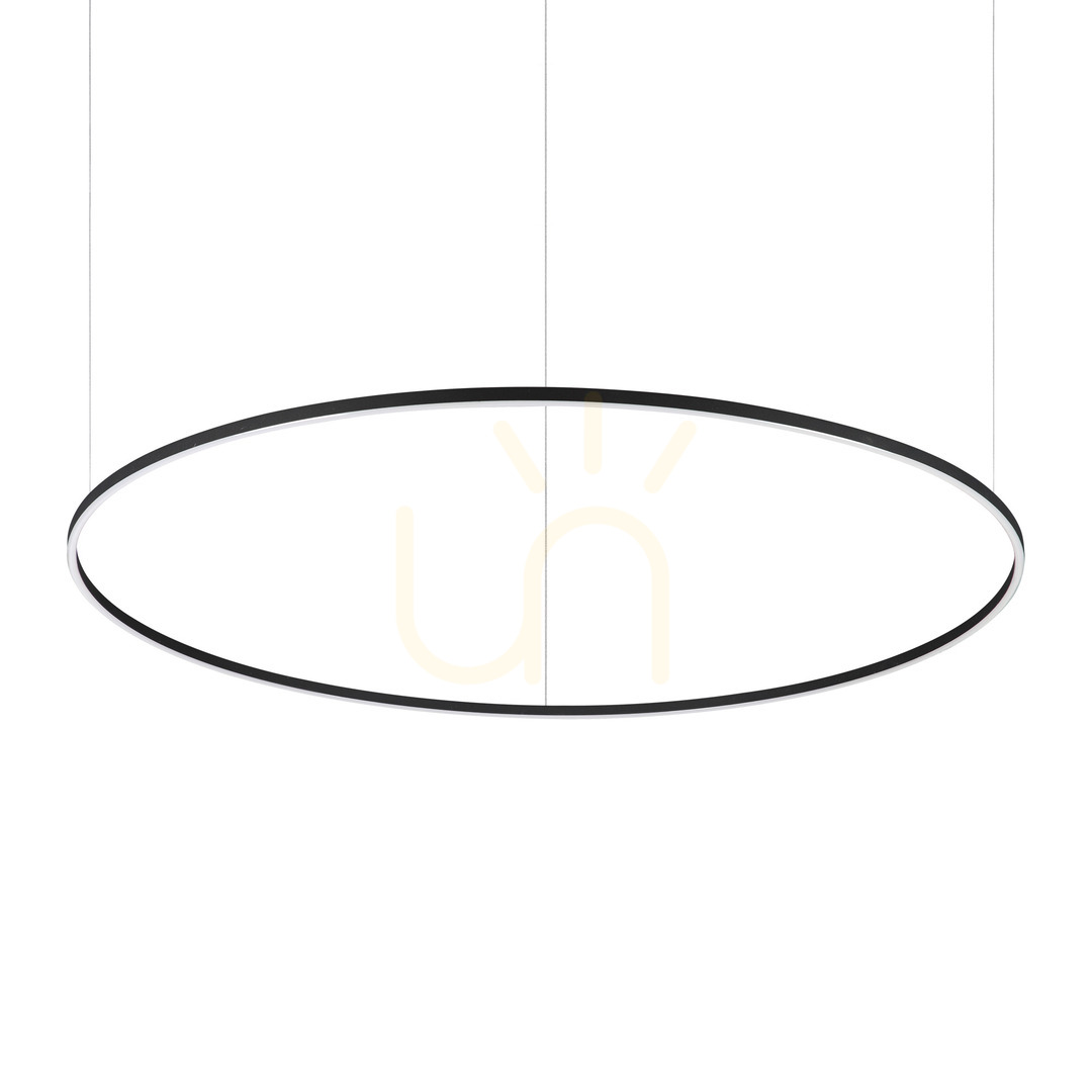 Kontrollera Pendellampa Ideallux Oracle Slim D150 svart LED 3000K 285061 Pendellampa Ideallux Oracle Slim D150 svart LED 3000K 285061
