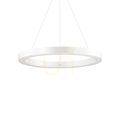 Kontrollera Pendellampa Ideallux Oracle SP D60 vit LED 33W 211398