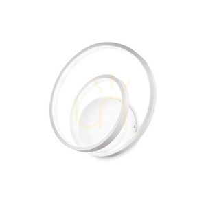 Vägglampa Ideallux OZ AP ON-OFF vit LED 26W 3000K 253695 small 0