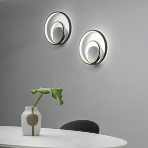 Vägglampa Ideallux OZ AP mässing LED 3000K 26W 269405 2 Vägglampa Ideallux OZ AP mässing LED 3000K 26W 269405 small 2