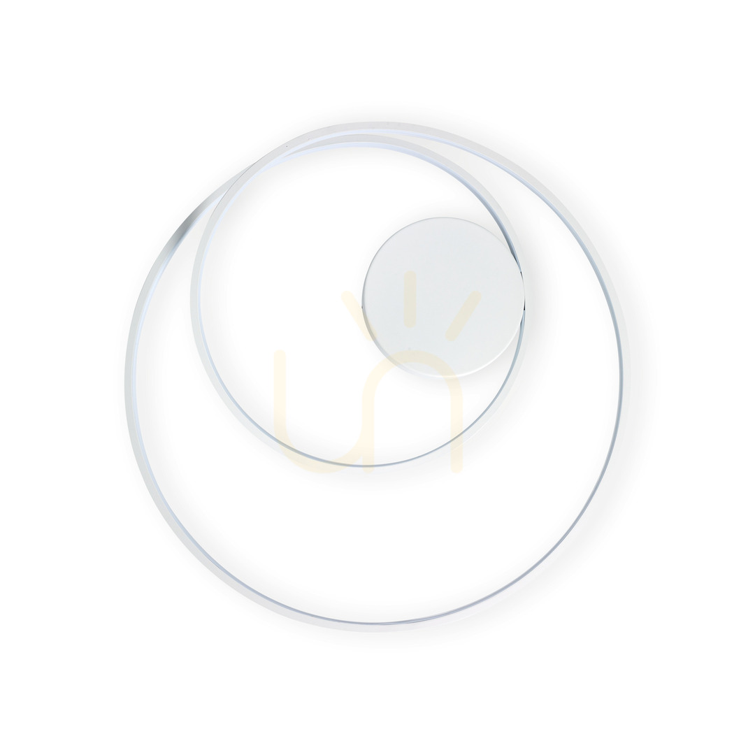 Display Plafond Ideallux OZ PL DALI svart LED 60 cm dimbar 304526 Plafond Ideallux OZ PL DALI svart LED 60 cm dimbar 304526