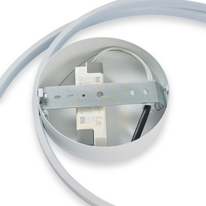 Plafond Ideallux OZ BIANCO vit LED 60 cm 47W 253688 small 5
