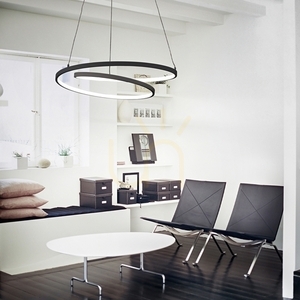 Pendellampa Ideallux OZ D80 svart LED 3000K 52W 269450 1 Pendellampa Ideallux OZ D80 svart LED 3000K 52W 269450 small 1