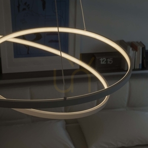 Pendellampa Ideallux OZ D80 svart LED 3000K 52W 269450 4 Pendellampa Ideallux OZ D80 svart LED 3000K 52W 269450 small 4