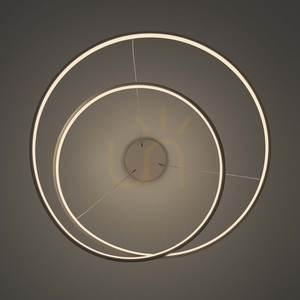 Pendellampa Ideallux OZ D80 mässing LED 3000K 269467 small 3
